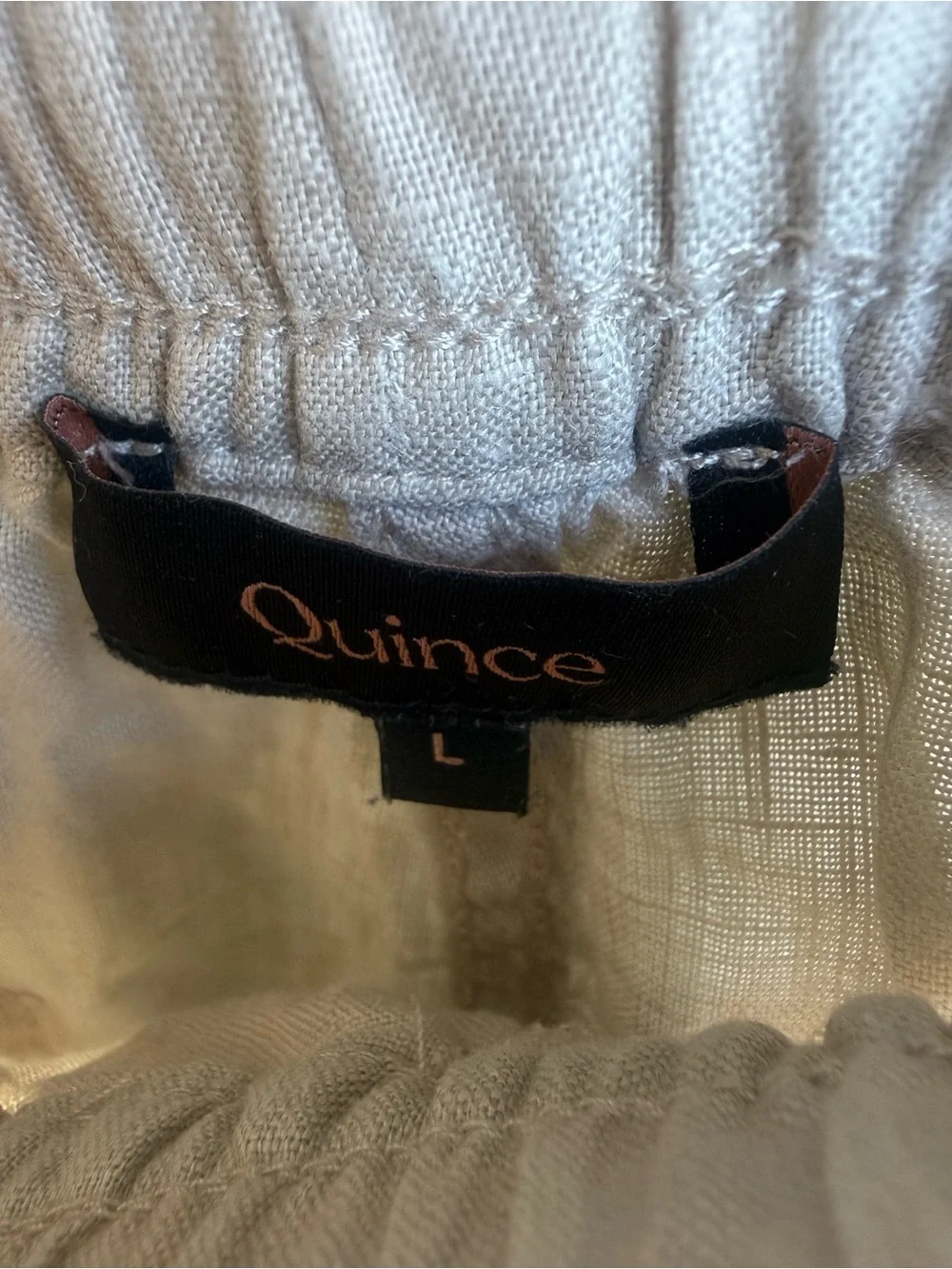 Quince 100% Linen Pants large